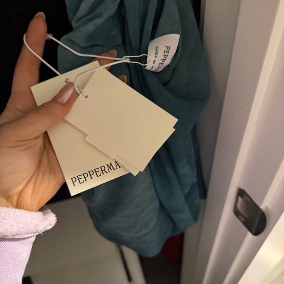 Peppermayo Eleanora Plunge Scarf mini dress - Picture 3 of 3